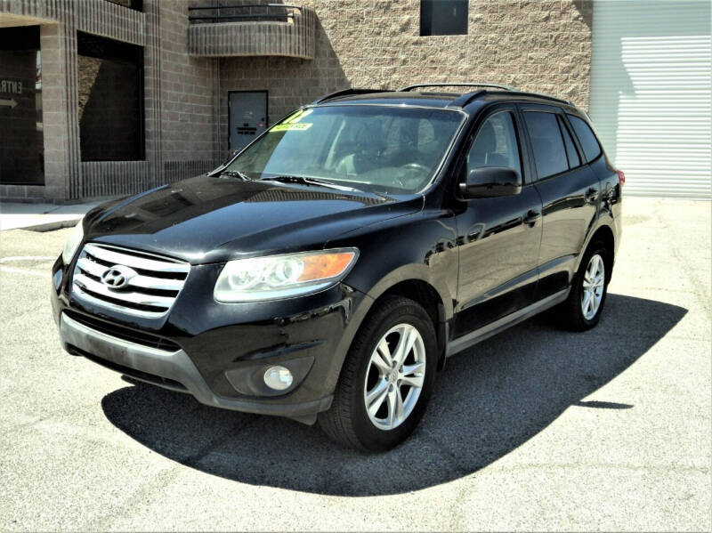 2012 Hyundai Santa Fe for sale at DESERT AUTO TRADER in Las Vegas NV