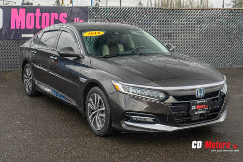 2018 Honda Accord Hybrid for sale at CD MOTORS LLC in Brooks OR