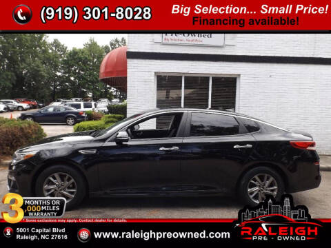 2019 Kia Optima for sale at Raleigh Pre-Owned in Raleigh NC