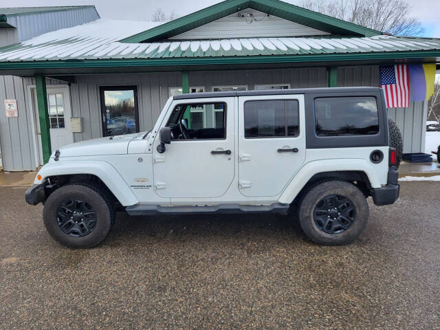 2015 Jeep Wrangler Unlimited for sale at Clarks Auto Sales Inc in Lakeview, MI