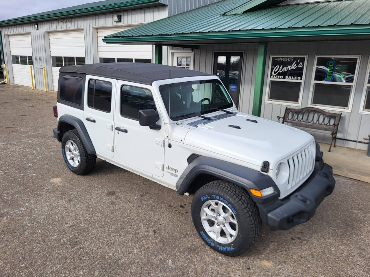 2018 Jeep Wrangler Unlimited for sale at Clarks Auto Sales Inc in Lakeview, MI