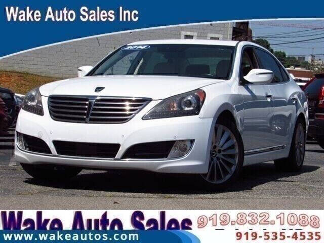2014 Hyundai Equus for sale at Wake Auto Sales Inc in Raleigh NC