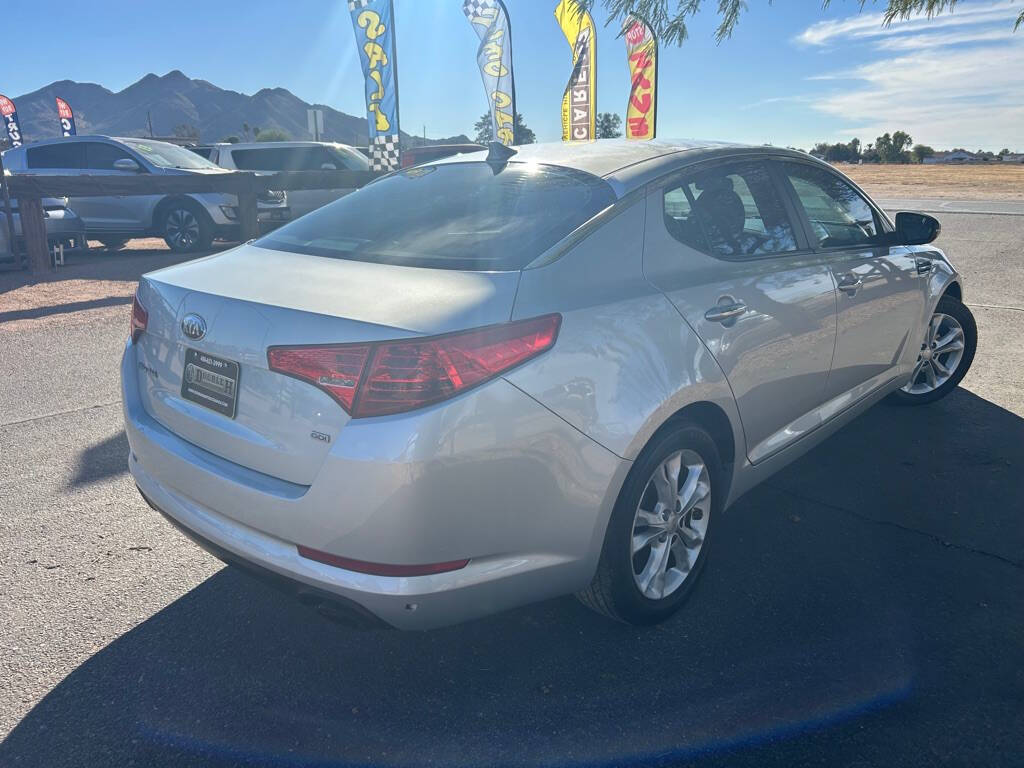 2013 Kia Optima for sale at Big 3 Automart At Double H Auto Ranch in QUEEN CREEK, AZ