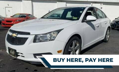 2013 Chevrolet Cruze for sale at 599Down - Everyone Drives in Runnemede NJ