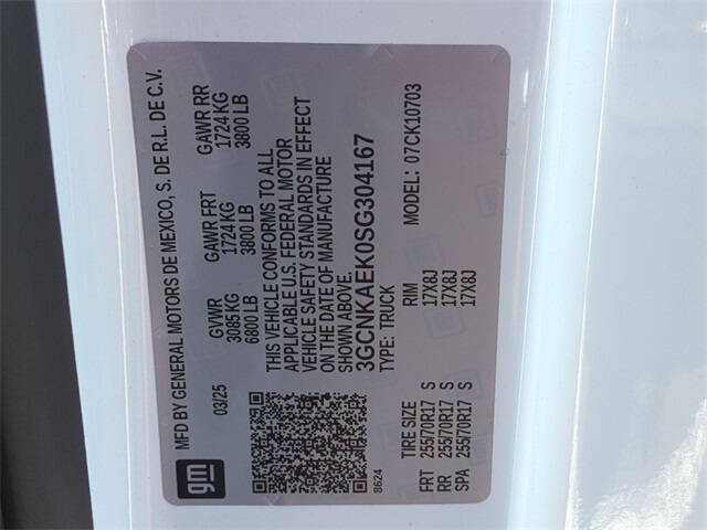 2025 Chevrolet Silverado 1500