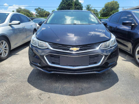 2017 Chevrolet Cruze for sale at Marin Auto Club Inc in Miami FL