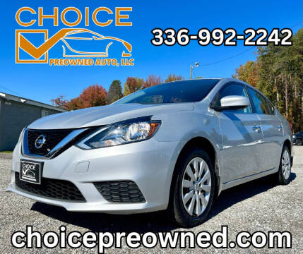 2017 Nissan Sentra for sale at CHOICE PRE OWNED AUTO LLC in Kernersville NC