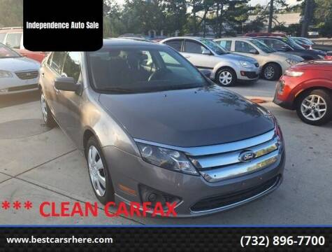 2011 Ford Fusion for sale at Independence Auto Sale in Bordentown NJ