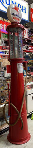  Mobil Gas Gas Pump for sale at Rock Hard Motors Inc - Automobilia & Antiques in Treynor IA