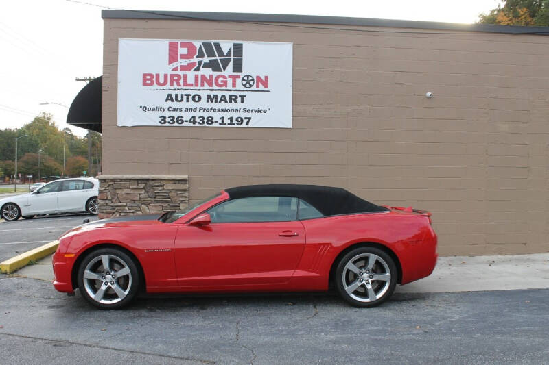 2011 Chevrolet Camaro for sale at Burlington Auto Mart in Burlington NC