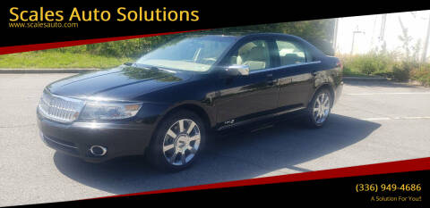 2007 Lincoln MKZ for sale at Scales Auto Solutions in Madison NC