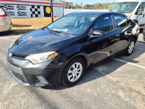 2015 Toyota Corolla for sale at Select Sales LLC in Little River SC