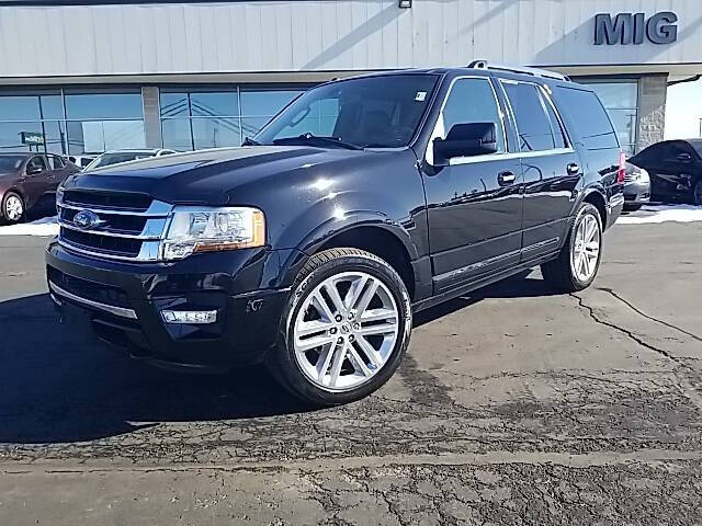 Used 2017 Ford Expedition Limited with VIN 1FMJU2AT9HEA41153 for sale in Bellefontaine, OH