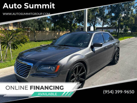 2014 Chrysler 300 for sale at Auto Summit in Hollywood FL