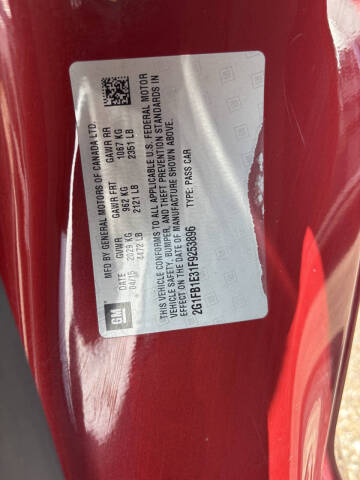 2015 Chevrolet Camaro LS