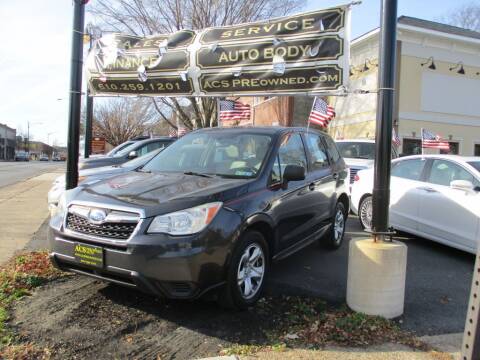 2014 Subaru Forester for sale at ACS Preowned Auto in Lansdowne PA