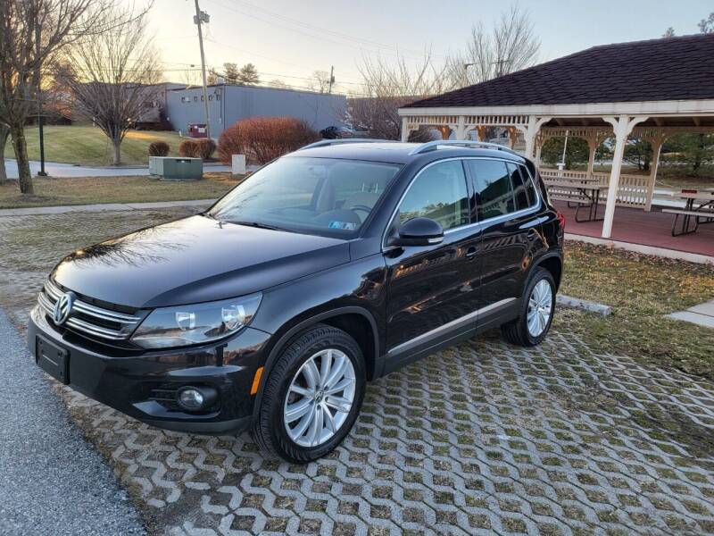 2014 Volkswagen Tiguan for sale at CROSSROADS AUTO SALES in West Chester PA