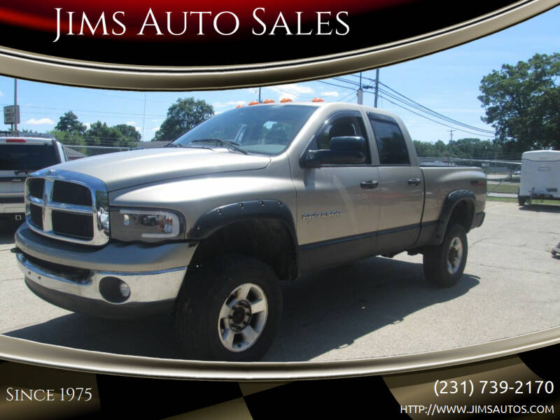 2004 Dodge Ram Pickup 2500 for sale at Jims Auto Sales in Muskegon MI