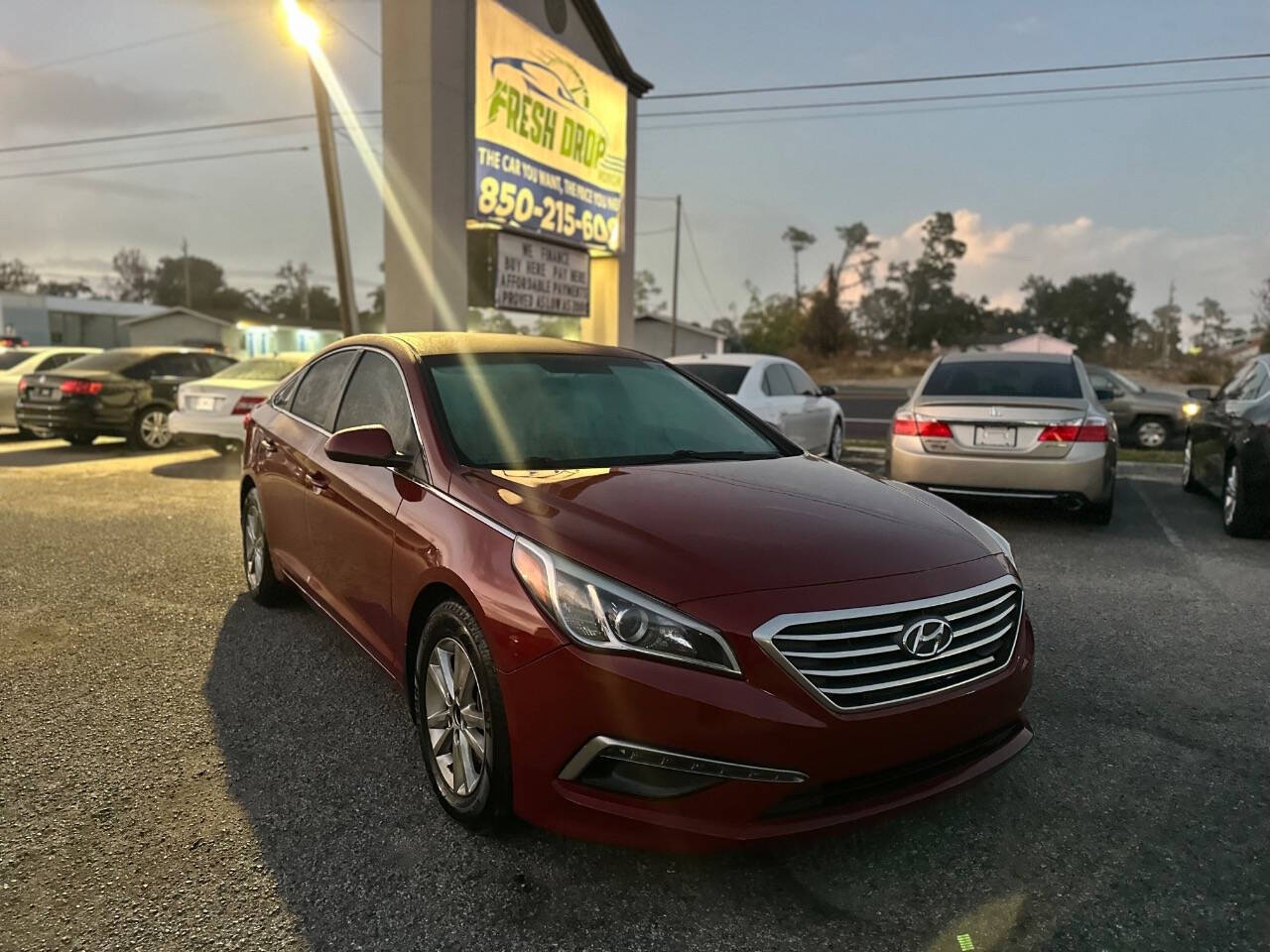 2015 Hyundai SONATA for sale at Fresh Drop Motors in Panama City, FL