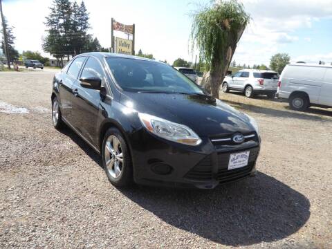 2013 Ford Focus for sale at VALLEY MOTORS in Kalispell MT