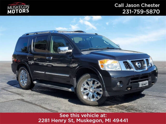 2015 Nissan Armada for sale at Muskegon Motors in Muskegon, MI