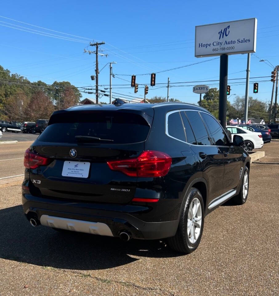 2019 BMW X3 for sale at Hope City Auto Sales in Senatobia, MS