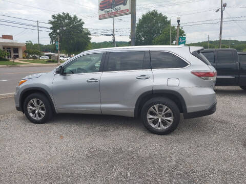 2015 Toyota Highlander for sale at VAUGHN'S USED CARS in Guin AL