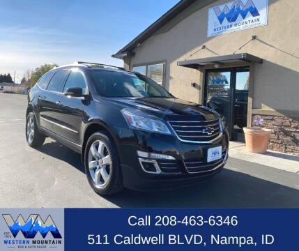 2017 Chevrolet Traverse for sale at Western Mountain Bus & Auto Sales in Nampa ID