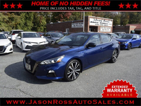 2020 Nissan Altima for sale at Jason Ross Auto Sales in Burlington NC