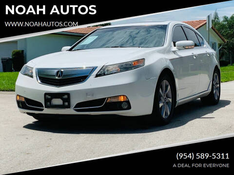 2013 Acura TL for sale at NOAH AUTOS in Hollywood FL