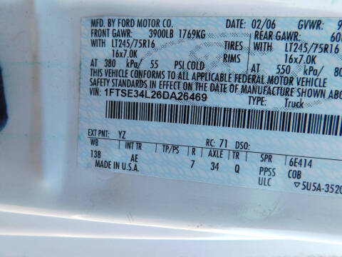 2006 Ford E-Series E-350 SD