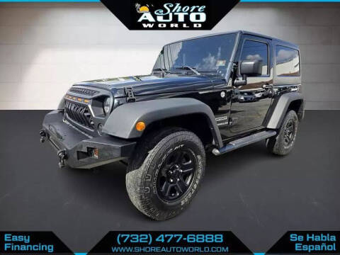 2015 Jeep Wrangler for sale at Shore Auto World in Brick NJ