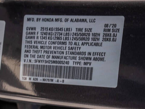 2021 Honda Pilot SE