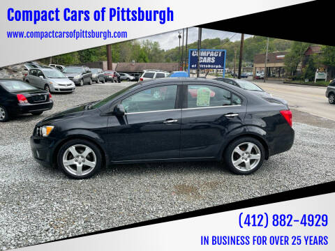 2013 Chevrolet Sonic for sale at Compact Cars of Pittsburgh in Pittsburgh PA
