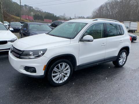 2013 Volkswagen Tiguan for sale at Luxury Auto Innovations in Flowery Branch GA