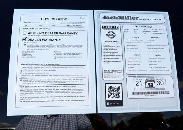 2016 Ford Edge SEL