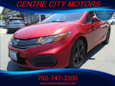 2015 Honda Civic for sale at Centre City Motors in Escondido CA