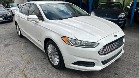 2014 Ford Fusion Hybrid for sale at CAR CITY SALES in La Crescenta CA
