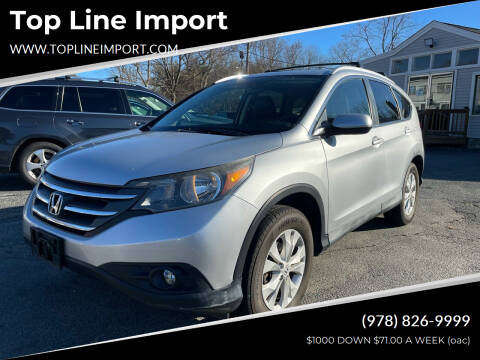 2014 Honda CR-V for sale at Top Line Import in Haverhill MA