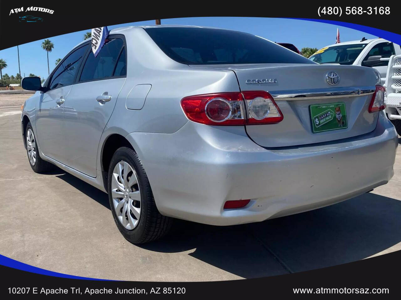 2012 Toyota Corolla for sale at ATM MOTORS in Apache Junction, AZ