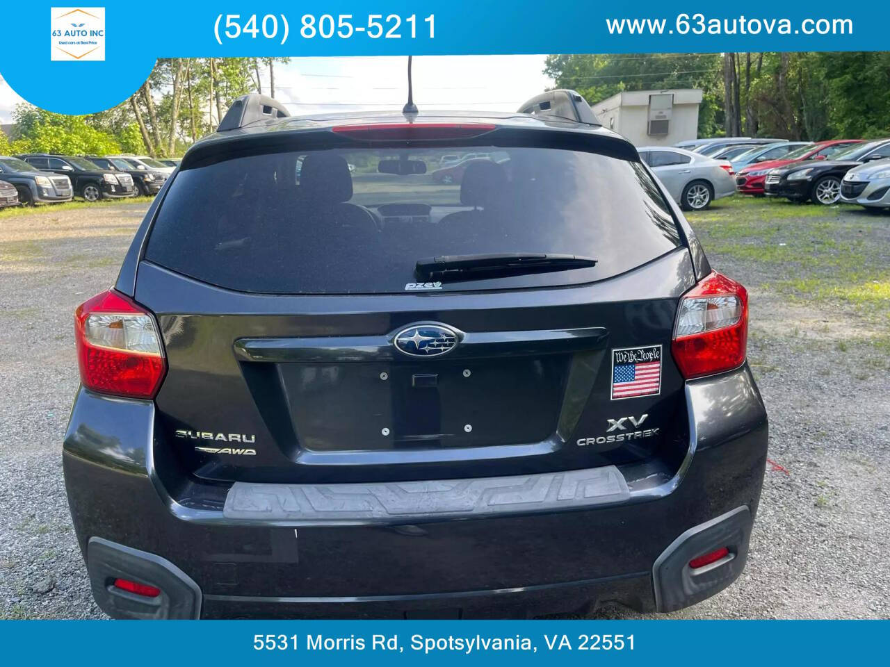 2014 Subaru XV Crosstrek for sale at 63 Auto Inc in Spotsylvania, VA