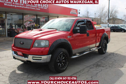 2004 Ford F-150 for sale at Your Choice Autos - Waukegan in Waukegan IL