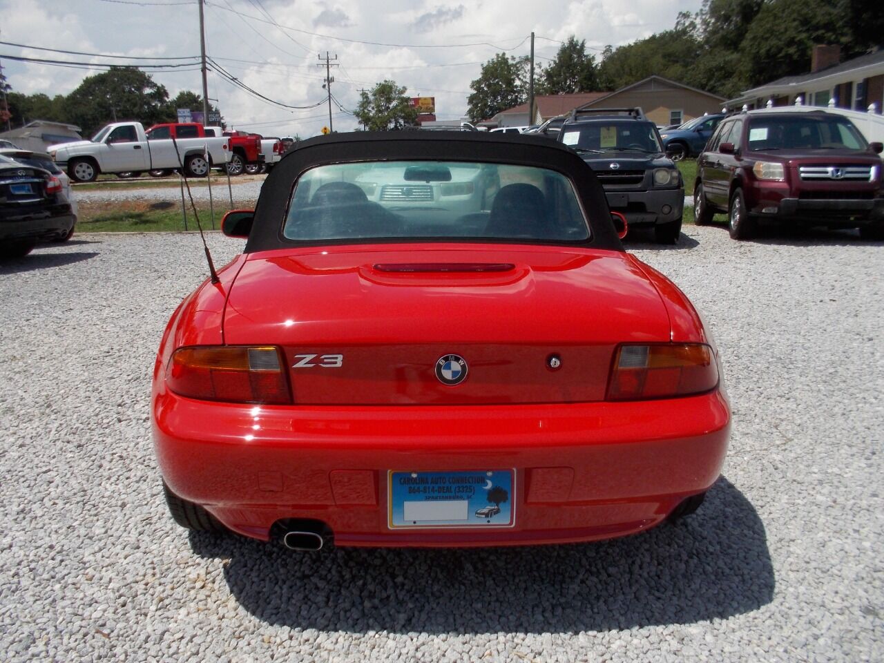 Preowned 1996 BMW Z3 Base 2dr 1.9 Convertible for sale by Carolina Auto Connection in Spartanburg, SC