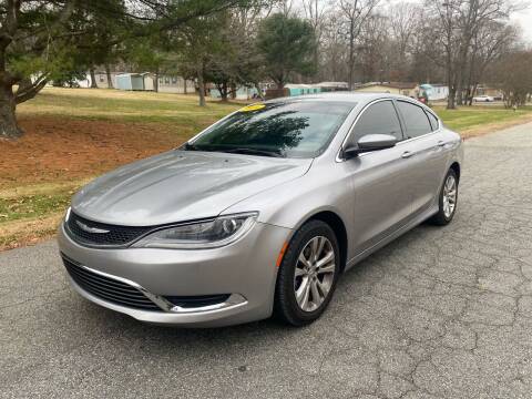 2015 Chrysler 200 for sale at Speed Auto Mall in Greensboro NC