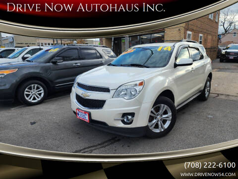 2014 Chevrolet Equinox for sale at Drive Now Autohaus Inc. in Cicero IL