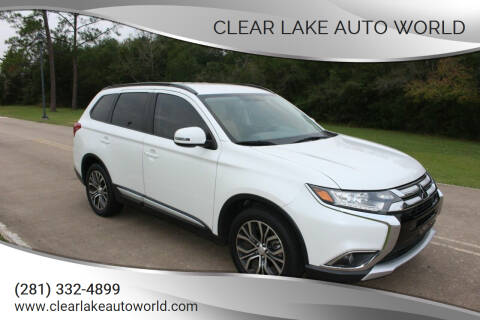 2016 Mitsubishi Outlander for sale at Clear Lake Auto World in League City TX