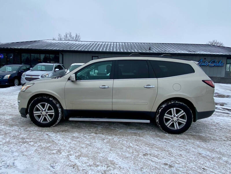 2015 Chevrolet Traverse for sale at ROSSTEN AUTO SALES in Grand Forks ND