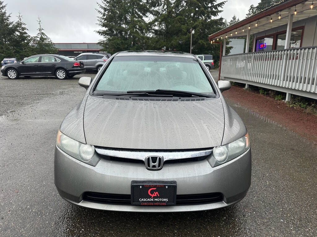 2007 Honda Civic for sale at Cascade Motors in Olympia, WA