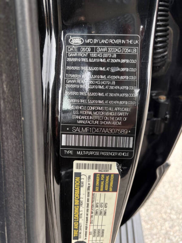 2010 Land Rover Range Rover HSE