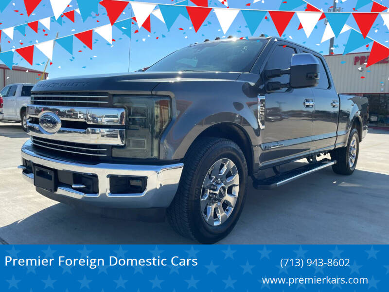 2017 Ford F-250 Super Duty for sale at Premier Foreign Domestic Cars in Houston TX